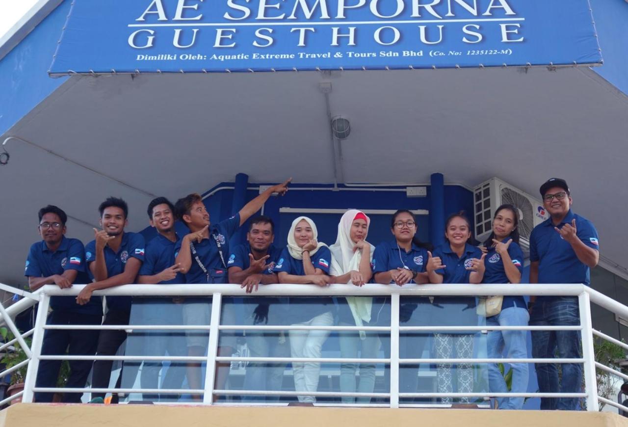 Ae Semporna Guesthouse 极潜旅店 エクステリア 写真
